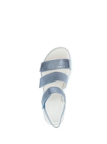 Gabor Fashion Plateau Sandale in blau