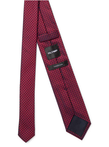OLYMP  Krawatte in rot - 0003
