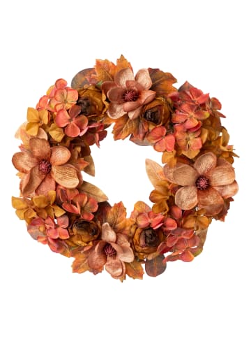 Creativ green Deko-Magnolien-Mixkranz