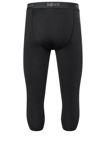 super.natural Merino Tight in schwarz