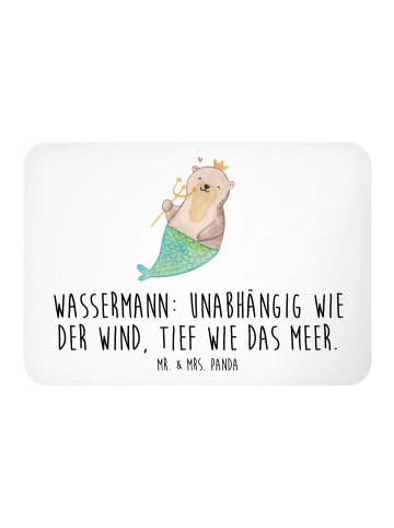 Mr. & Mrs. Panda magnet für kühlschrank Wassermann Astrologie mi... in Weiß