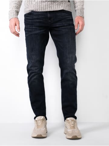 Petrol Industries Slim Straight Fit Jeans Seaham Tracker in Blau