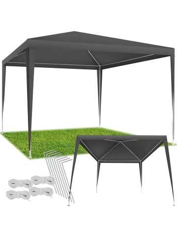 tectake Partyzelt Farah, wasserdicht, Stecksystem, 3x3m mit UV-Schutz