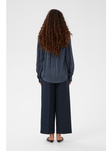 Soaked in Luxury Langarm - Hemd SLIoana Classic fit in Salute W Creme Stripes