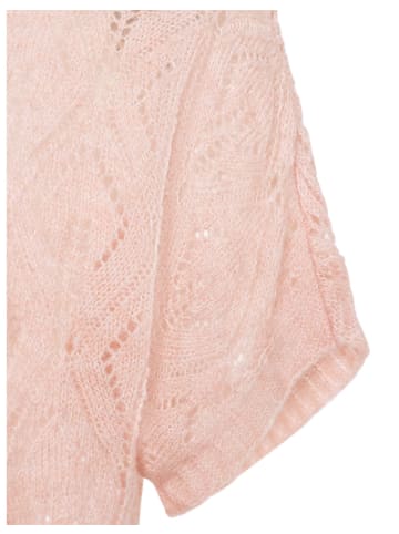 More & More Ajourpullover in powder rose