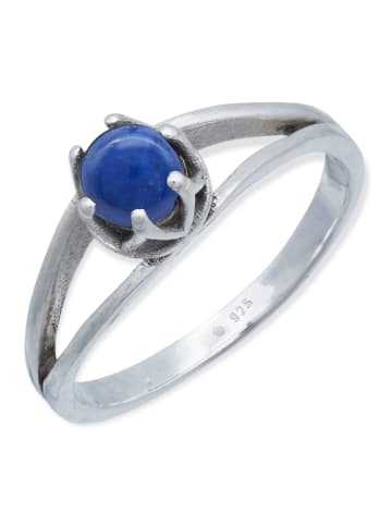 mantraroma 925er Silber - Ringe mit Lapis Lazuli