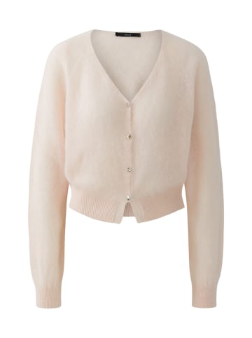 Oui Strickjacke in peach whip