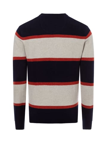 Andrew James Strickpullover in marine - 0001