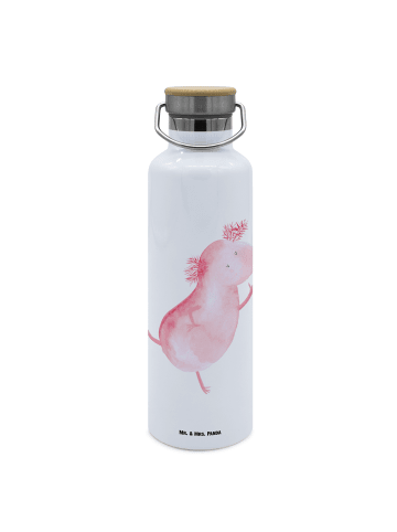 Mr. & Mrs. Panda Thermoflasche Axolotl Tanzen ohne Spruch in Weiß
