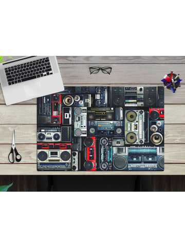 Cover-your-desk.de  Schreibtischunterlage – “Retro-Kassettenrekorder“ (L)60 x (B)40 