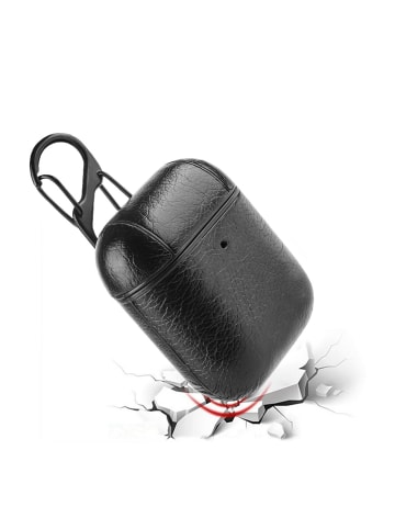 Platyne Etui für AirPods in Schwarz
