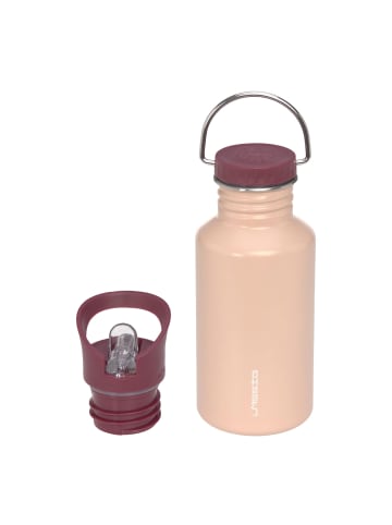 Lässig Edelstahl Trinkflasche 500 ml in Rosa