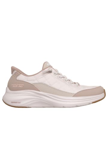 Skechers Lowtop-Sneakers CONTOUR FOAM - COZY FIT in natur/taupe