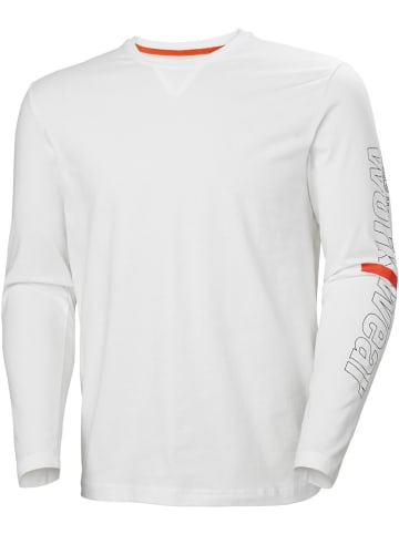 Helly Hansen Longsleeve "Logo Longsleeve" in Weiß