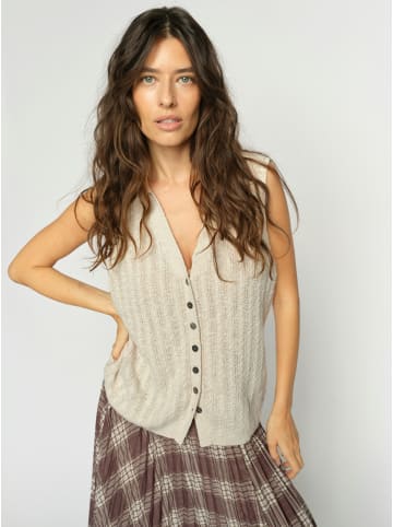 Mos Mosh Weste MMRinja Marisol in beige - 0001