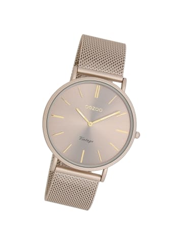 Oozoo Analog-Armbanduhr Oozoo Vintage Series braun groß (ca. 40mm)