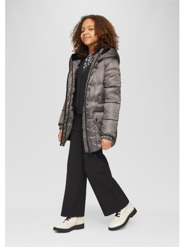 s.Oliver Outdoor-Mantel in 9470_grau meliert