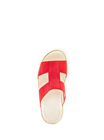 Gabor Fashion Pantolette in rot