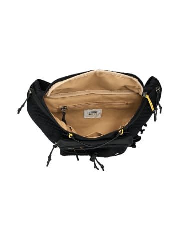 Camel Active Shores Gürteltasche mit reflektierenden Details in Schwarz