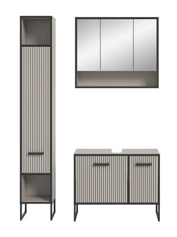 xonox.home Badkombination  (B/H/T: 125x192x36 cm) in Kaschmir