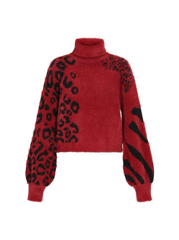 myMo ROCKS Sweater in burgundy black
