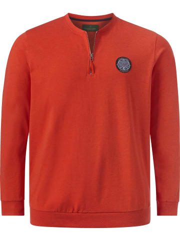 Charles Colby Sweatshirt EARL REUBEN in orange melange
