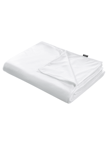 Beliani Bezug für Gewichtsdecke RHEA in Weiß