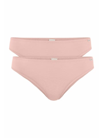 Hessnatur Slip Regular Cut 2er-Set in cremerosa