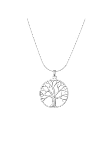 Alexander York Kette mit Anhänger TREE OF LIFE in 925 Sterling Silber, 2-tlg. in silber