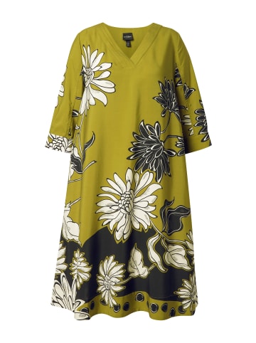 Ulla Popken Kleid in senfgrün