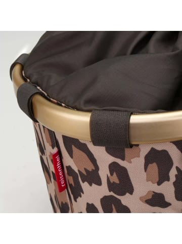 KLICKfix reisenthel Bikebasket 15 - Lenkerkorb 35 cm (twist sage) in leo macchiato