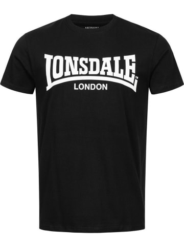 Lonsdale T-Shirt "Piddinghoe" in Schwarz