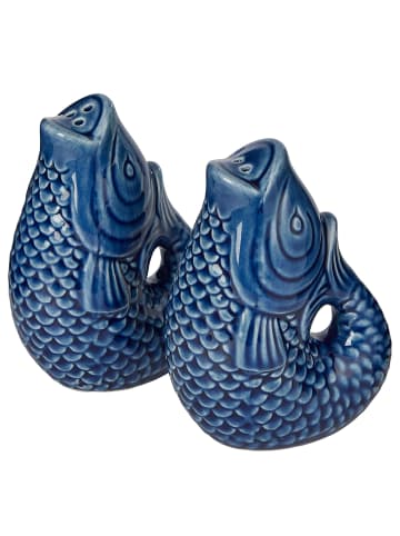 Butlers Salz & Pfefferstreuer SALT & PEPPER 2tlg in Blau