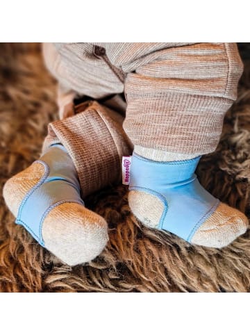 Hoppediz Babysocken Sockenhalter in blau