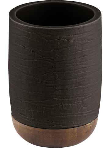 Kleine Wolke Zahnputzbecher Harper in schwarz