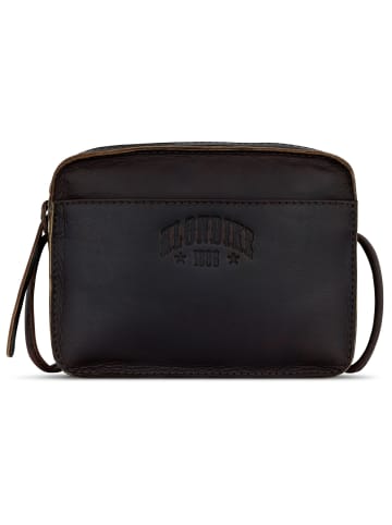 KLONDIKE 1896 Rush Allison Umhängetasche Leder 17 cm dunkelbraun