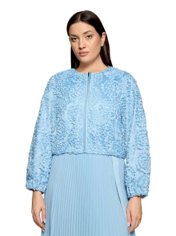Vera Mont Bomberjacke mit Reißverschluss in Soft Sky