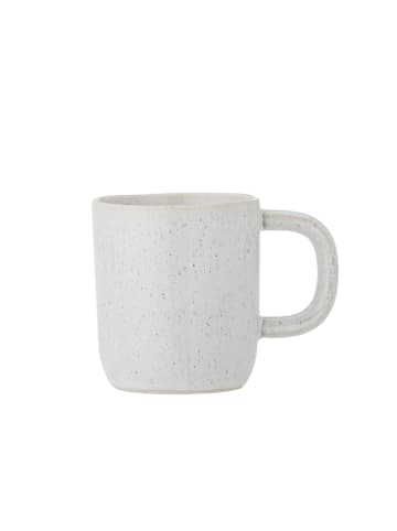 Bloomingville Becher aus Steingut Addison in weiss