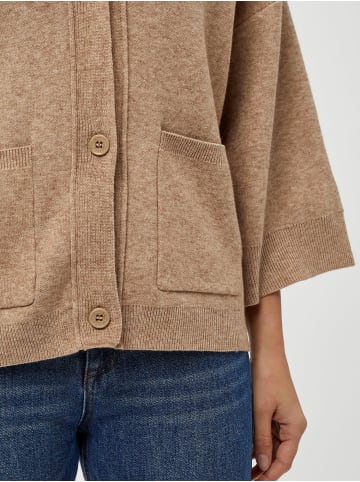 Peppercorn Strickjacke in Warm Sand Melange