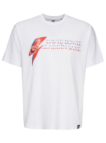 Recovered T-Shirt David Bowie Aladdin Sane Relaxed in Weiß