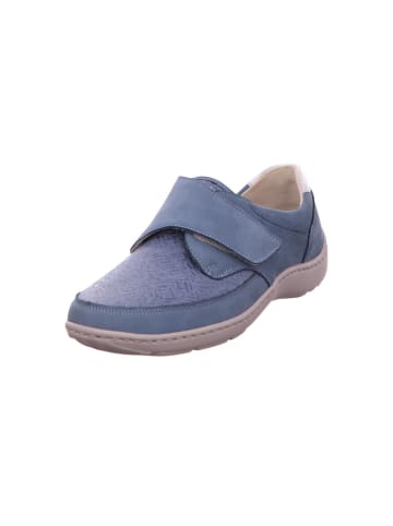 WALDLÄUFER Sportliche Slipper für Damen in blau