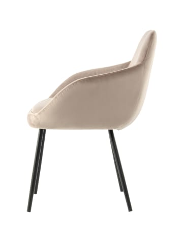 Kayoom Stuhl Cobain 2erSet in taupe
