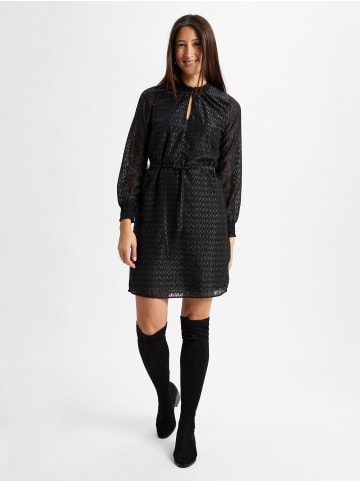 comma Kleid in schwarz anthrazit - 0001