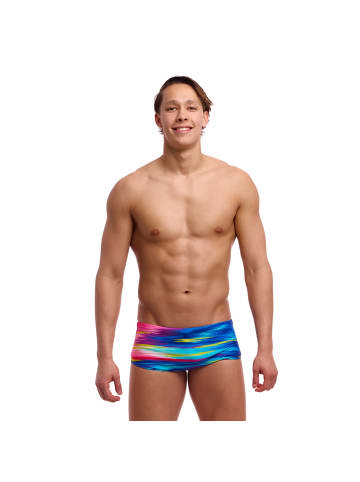 Funky Trunks Lost Ocean Sidewinder Trunk chlorbeständig schnelltrocknend in bunt