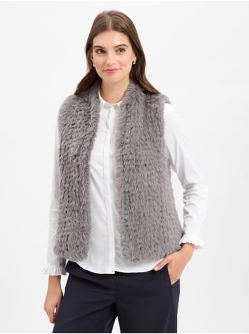 comma Weste in grau - 0001