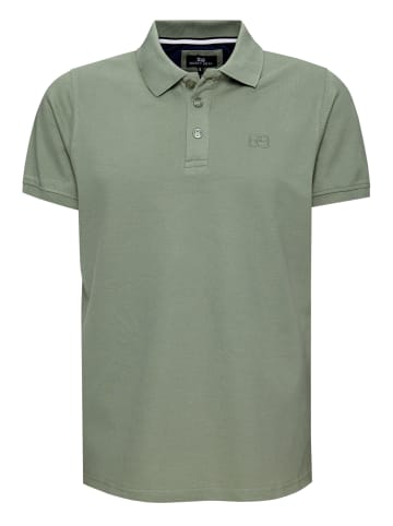 Rusty Neal Polo Pique Shirt Regular Fit in Khaki