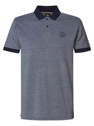 Petrol Industries Klassisches Poloshirt Coral in Blau