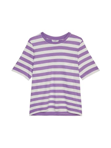 Marc O'Polo DENIM Ringel-T-Shirt relaxed in Bright Purple_Multi_01