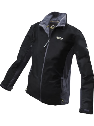 Uncle Sam Softshelljacke in anthrazit/schwarz in anthrazit/schwarz