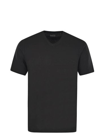 hajo T-Shirt 2er Pack in Schwarz